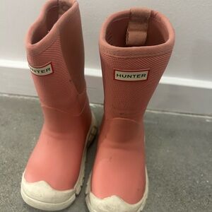 Hunter Kids Coral Rain Boots